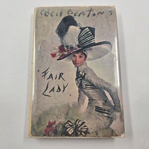 Vintage 1964 Cecil Beaton Fair Lady Book First Ed Audrey Hepburn Film